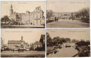 Warsaw - Saski Garden, Ujazdowski Park, City Hall, Mickiewicz Monument, Ostrowski overlay