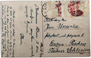 Danzig - Danzig - Langfuhr , Technische Hochschule - Danzig, Wrzeszcz - Technical University of Danzig, stamp 1920.