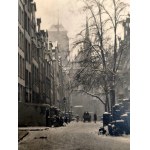 Danzig - Gdańsk, ulica Mariacka, Znaczek Wolne Miasto Gdańsk, 1930 rok