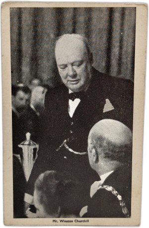 Mr. Winston Churchill, Prime Minister of Great Britain