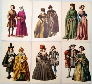 Magnate, Romanesque and other costumes , graphic design Marta Orłowska Gabryś
