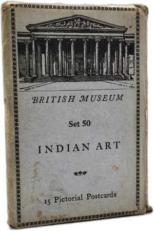 Treasures of the British Museum - Art of India - India, set of 15 cards ca. 1920