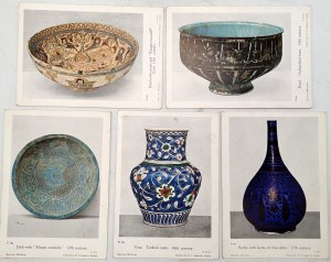 Treasures of the British Museum - Art of the Middle East - Iran, Turkey - 16 cards ca. 1920
