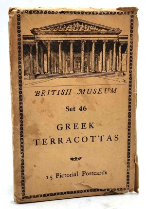 British Museum Treasures - Greek Terracotta - Greece - 14 cards ca. 1920