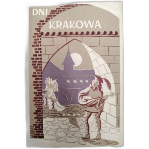 Dni Krakowa - projekt karty Zofia Dadlez ok. 1960