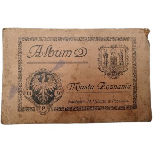 Album Miasta Poznania, nakładem M. Dybicza w Poznaniu ok 1920 [ reklamy]