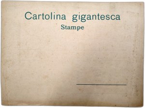 Ricordo di Napoli - Cartolina Gigantesca - Naples - Giant Post Card, 1900.