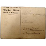 Karta pamiątkowa - Rewia liliputów, Walter Sitek, Katowice ok. 1930 roku