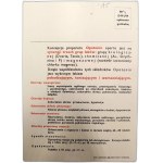 Advertising printing - Klawe companies - Opotonin - printing Zaklady Graf. Polish Library, Bydgoszcz - [ Pharmaceutical drugs].