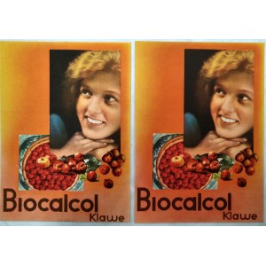 Druk reklamowy - Firmy Klawe - Biocalcol - druk Zakłady Graf. M. Więckowski., Warszawa - [ Leki farmaceutyczne]