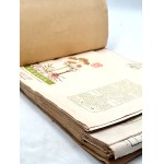 HERBAPOL - Collection of 90 packages for herbs and herbal products of the Herbapol factory - 1950s [ herbs, herbalism, medicinal plants ].