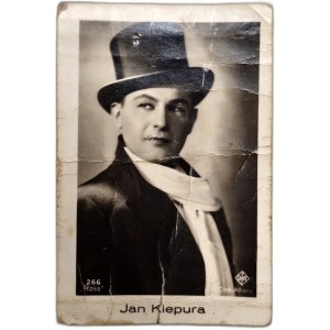 Fotos reklamowy Czekolada Wedla - Jan Kiepura [ Wedel ], lata 30 XX wieku