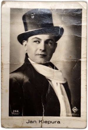 Advertising photo of Wedel Chocolate - Jan Kiepura [ Wedel ], 1930s.