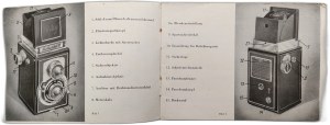 Instructions for the Welt Reflect II camera - after 1945