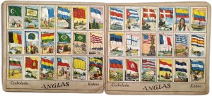 Anglas - album for collectible labels of chocolate and cocoa factory - Gdynia ca. 1929