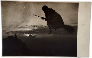 Sheybal Stanislaw ( 1891 -1976) - Krzemieniec Mountain of Queen Bona - art photograph, Krzemieniec ca. 1937.