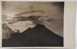 Henryk Hermanowicz ( 1912 -1992) - Krzemieniec Mountain of Queen Bona - art photograph, Krzemieniec ca. 1937.