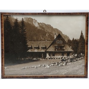Schronisko na Hali Ornak - Tatry, ok. 1960 rok [ Kościelisko, Dolina Kościeliska ]