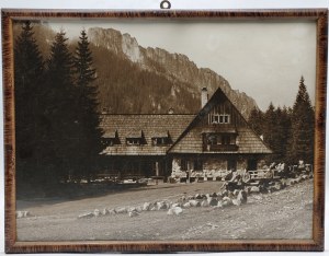Shelter on Hala Ornak - Tatra Mountains, circa 1960 [ Koscielisko, Koscieliska Valley ].