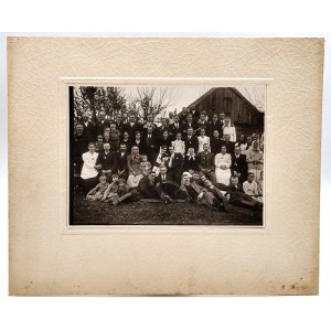 Fotografia ślubna - Kęty ( woj. małopolskie), Zakład fot. Franciszka Krawca. ok. 1920
