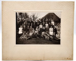 Wedding photography - Kęty ( Malopolskie voivodship), Photographer Franciszek Krawiec's factory. ca. 1920