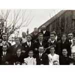 Fotografia ślubna - Kęty ( woj. małopolskie), Zakład fot. Franciszka Krawca. ok. 1920