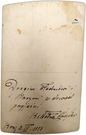 Portrait photograph - Rev. Wladyslaw Wełna, Kozy 1924