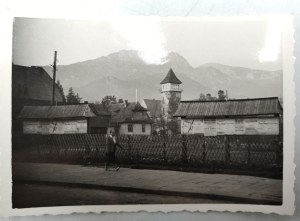 Zakopane - Giewont, photograph, ca. 1920 [ Tatra Mountains ].