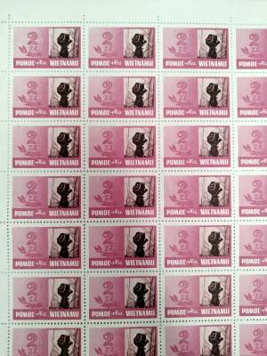 Sheet of stamps - Aid to Vietnam - 2 zloty - 70 stamps
