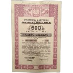 Bonus loan of national reconstruction 1946 500 zloty