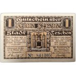 1 Korona - Cieszyn - asygnata kasowa, 1919 rok [ notgeld ]