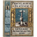 Cover of a trade exhibition book from 1896 proj. Ludwig Sutterlin