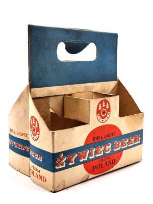 Zywiec Brewery - cardboard transporter for beer - ca. 1970