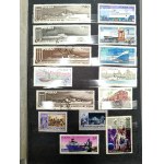 Philatelic cluster with stamps - Poland and other countries, communist period