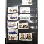 Philatelic cluster with stamps - Poland and other countries, communist period