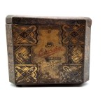 Puszka na herbatę firmy Eduscho - Kaffee -Tee Kakako Import Eduard Schopf Bremen - lata 30 XX wieku [ reklama ]