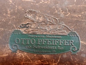 Fashion House - Furs - Otto Pfeiffer - Schweidnitz - Swidnica - before 1939 [ Advertisement ].