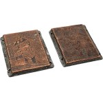 Matryca drukarska / tłok drukarski / pieczęć - kamienica - [ drukarstwo, księgarstwo, introligatorstwo]