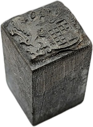 Printing matrix / printing piston / seal - city coat of arms - [ printing, bookselling, bookbinding ].