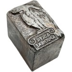 Matryca drukarska / tłok drukarski / pieczęć - Apteka pod Orłem (Adler Apotheke ) - [ drukarstwo, księgarstwo, introligatorstwo]