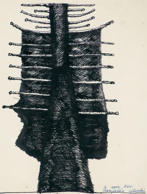 Jan Lebenstein, FIGURE, circa 1960.
