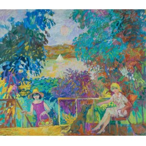 Jan Szancenbach, SPOTKANIE NA TARASIE, 1988