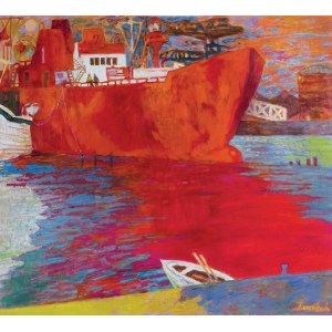 Jan Szancenbach, THE FIRE SHIP IN GÖTEBORG - V, 1995