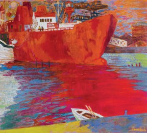 Jan Szancenbach, THE FIRE SHIP IN GÖTEBORG - V, 1995