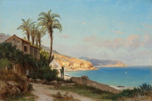 Joseph Marszewski, FROM THE ITALIAN COAST, 1870