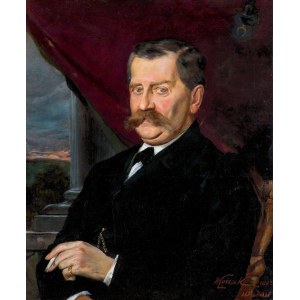 Wojciech Kossak, PORTRET KAZIMIERZA ROMAŃSKIEGO