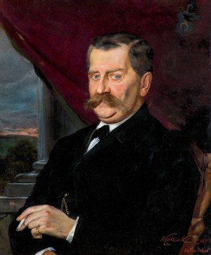 Wojciech Kossak, PORTRET KAZIMIERZA ROMAŃSKIGO