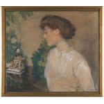 Teodor Axentowicz, PORTRET ŻONY ARTYSTY, PRZED 1900