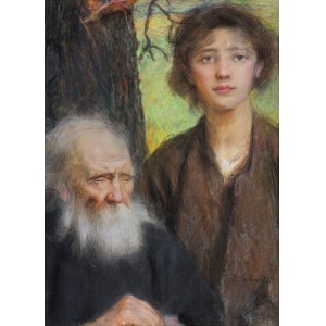 Teodor Axentowicz, STAROŚĆ I MŁODOŚĆ