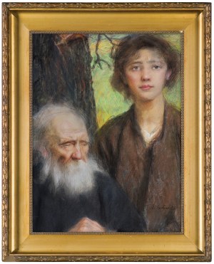 Teodor Axentowicz, OLD AND YOUNG